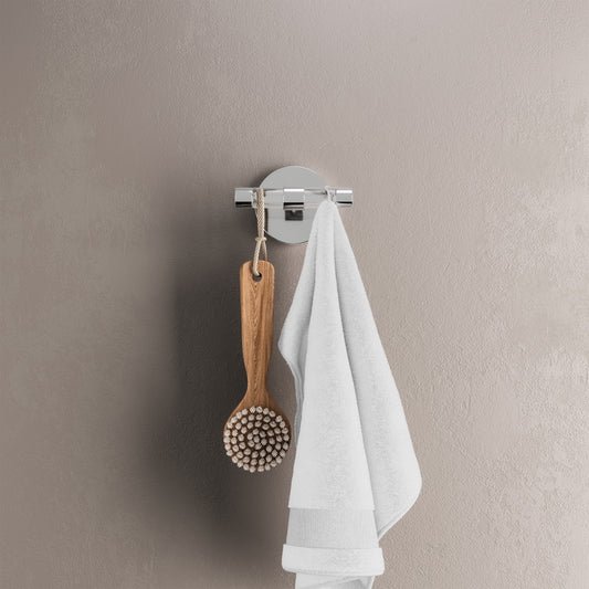 Verre Acrylic Bathroom Robe Hook in Chrome